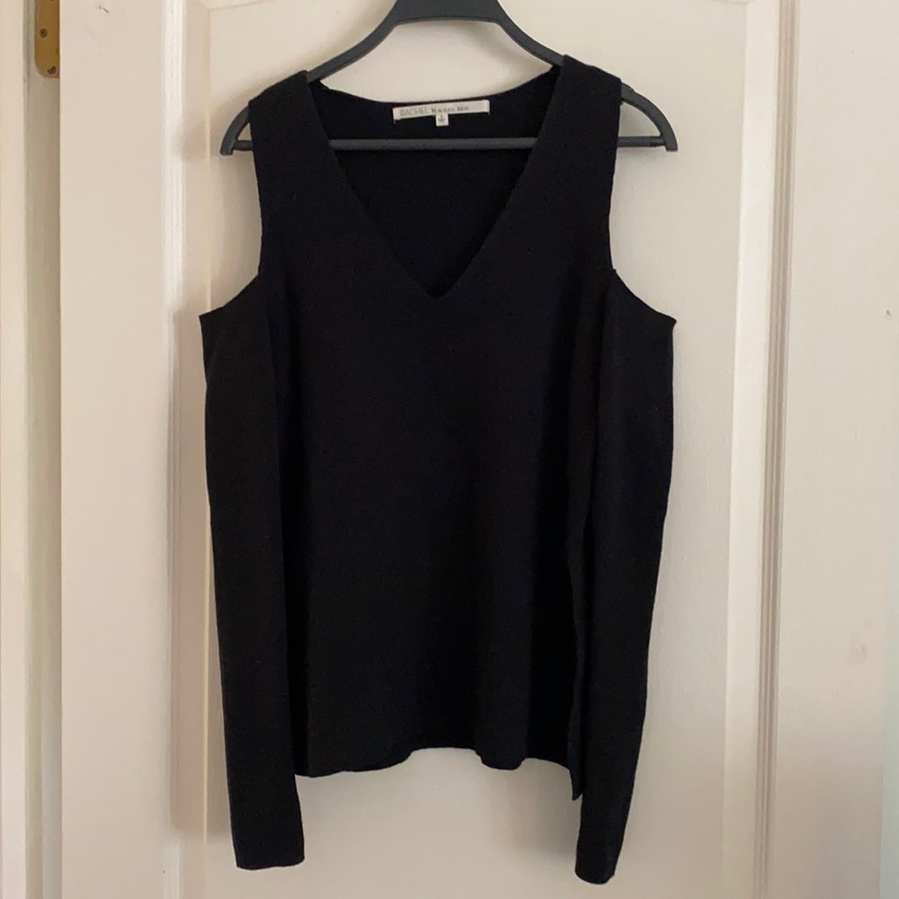 Rachel Roy Cold Shoulder Sweater